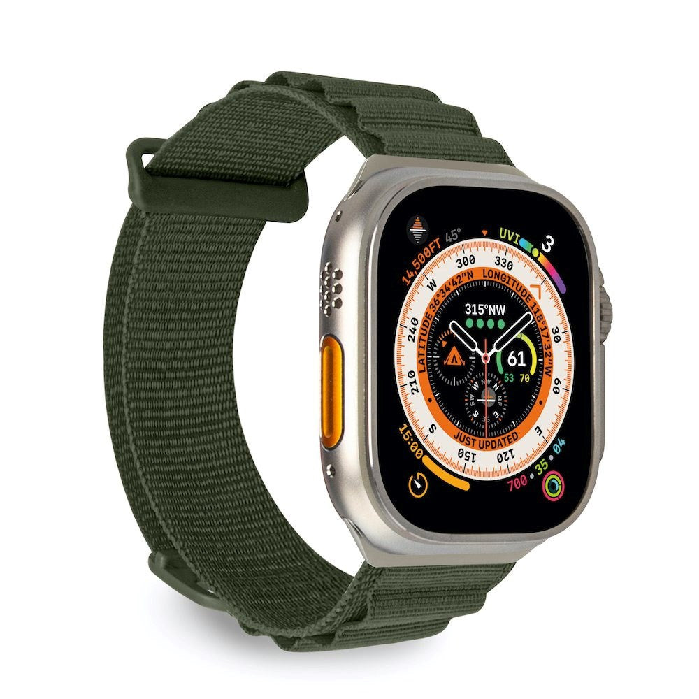 Apple Watch (42/44/SE/45/46/49mm) Puro EXTREME Watch Strap - Dark Green