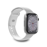 Apple Watch (38/40/SE/41/42mm) Puro ICON Silicone Watch Strap - White