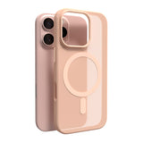 PURO DAYLIGHT Gradient MagSafe Silicone Case - iPhone 16 Pro - Transparent/Beige