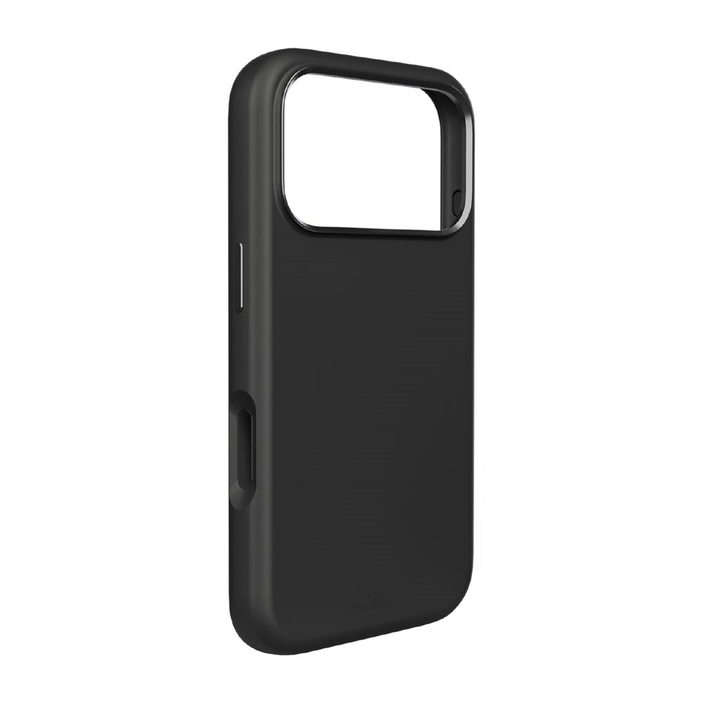iPhone 17 Pro Max PURO ICON MAG PRO Silicone Case - MagSafe Compatible - Black