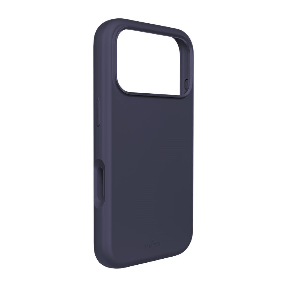iPhone 17 Pro Max PURO ICON MAG PRO Silicone Case - MagSafe Compatible - Dark Blue