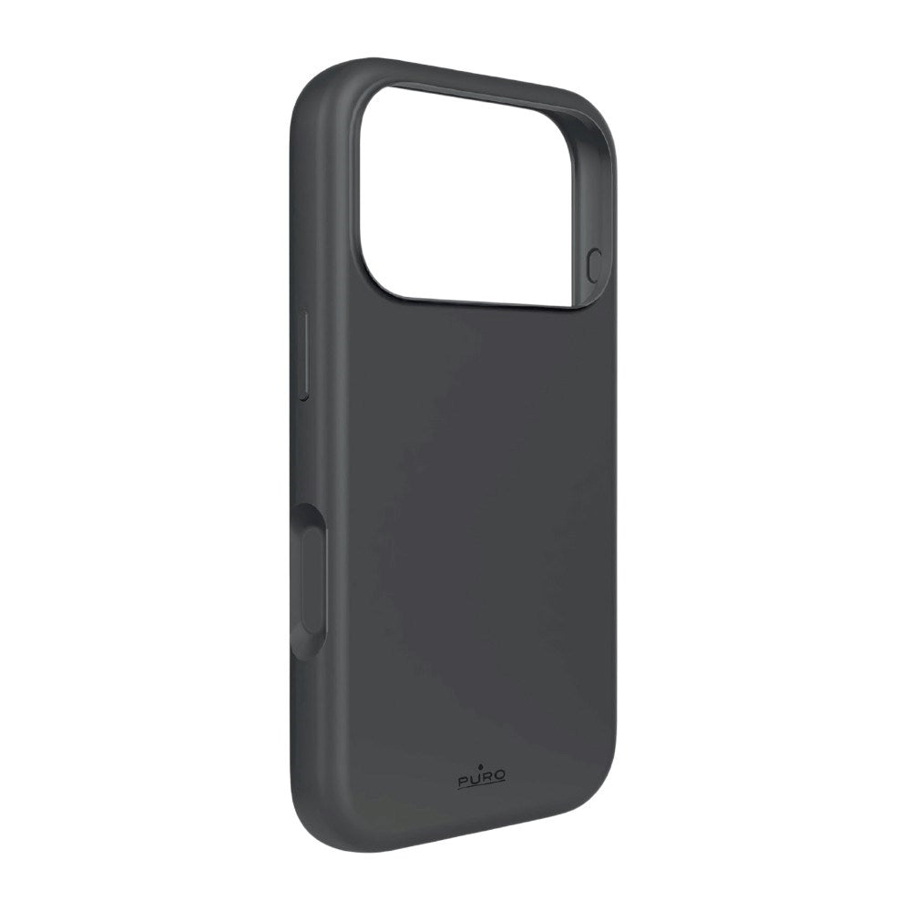 iPhone 18 Pro PURO ICON MAG Silicone Case - MagSafe Compatible - Black
