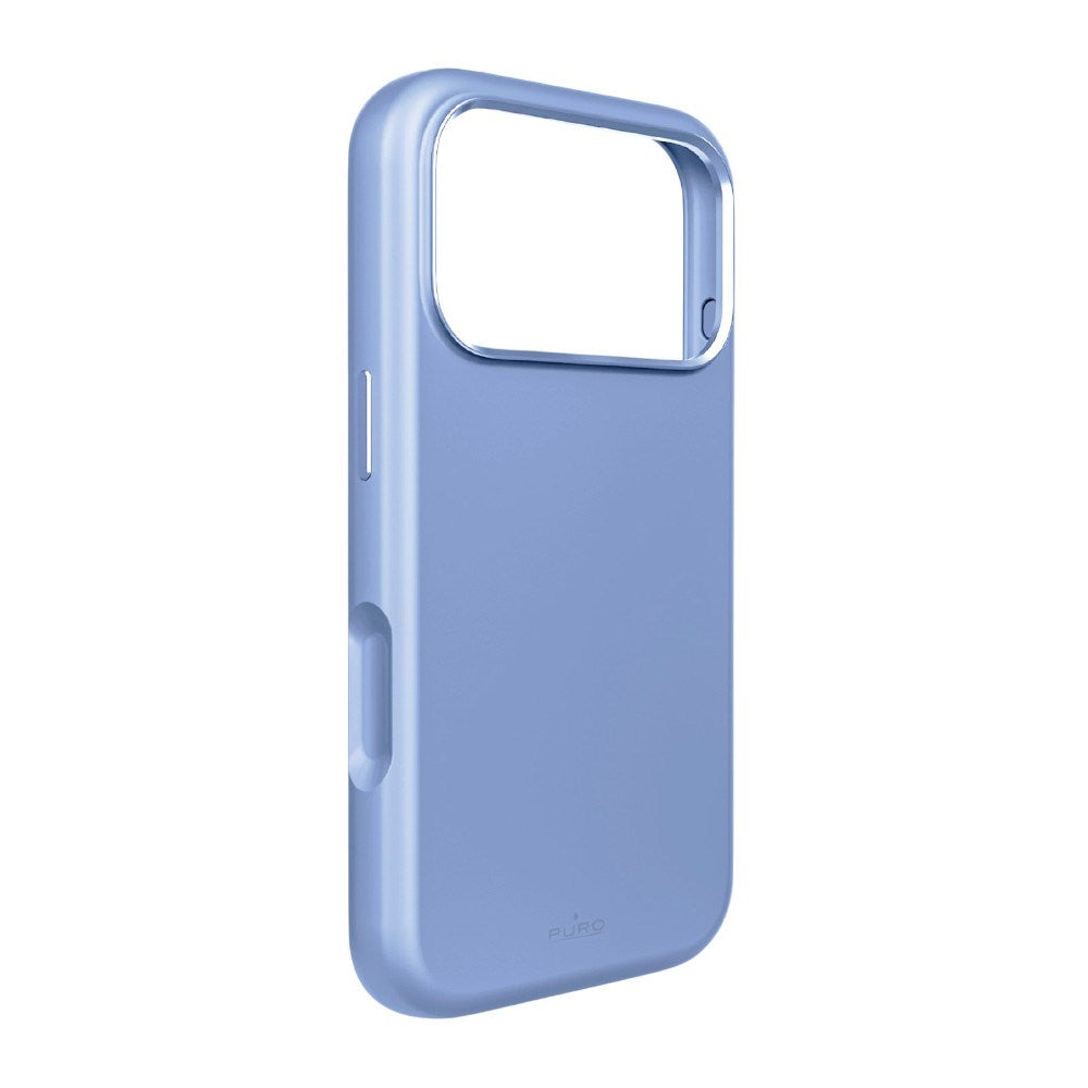 iPhone 18 Pro Max PURO ICON MAG PRO Silicone Case - MagSafe Compatible - Light Blue