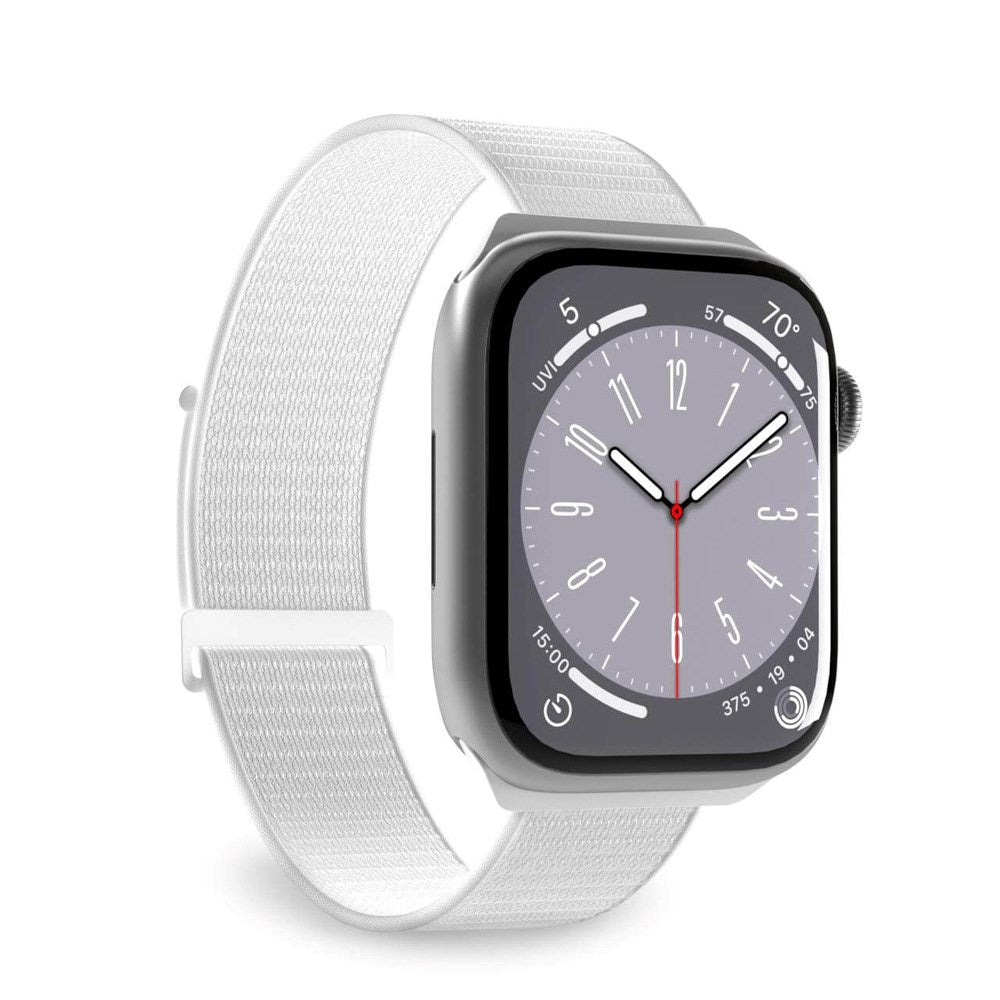 Apple Watch (42/44/SE/45/46/49mm) PURO SPORT Nylon Strap - White