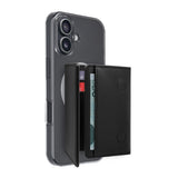 Puro Mag Wallet Fold Card Holder - MagSafe Compatible - Black