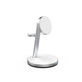 Mobile Origin Qi2 3-in-1 Charging Station 35W - White/Silver