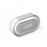 Forever Alarm Clock with LED Night Light - White