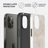 Burga iPhone 12 / 12 Pro Tough Fashion Case - Vanilla Sand