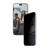 iPhone 18 Pro Max SAFE by PanzerGlass Ultra-Wide Fit Screen Protector Glass with EasyAligner - Privacy - Transparent
