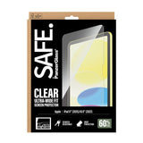 SAFE by PanzerGlass iPad 11" (2025) / 10.9" (2024 / 2022) Ultra-Wide Fit Screen Protector Glass with Installation Frame - Transparent