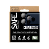 Safe by PanzerGlass iPhone 17 Pro / 17 Pro Max / 16 Pro / 16 Pro Max Camera Lens Protective Glass - Transparent / Black