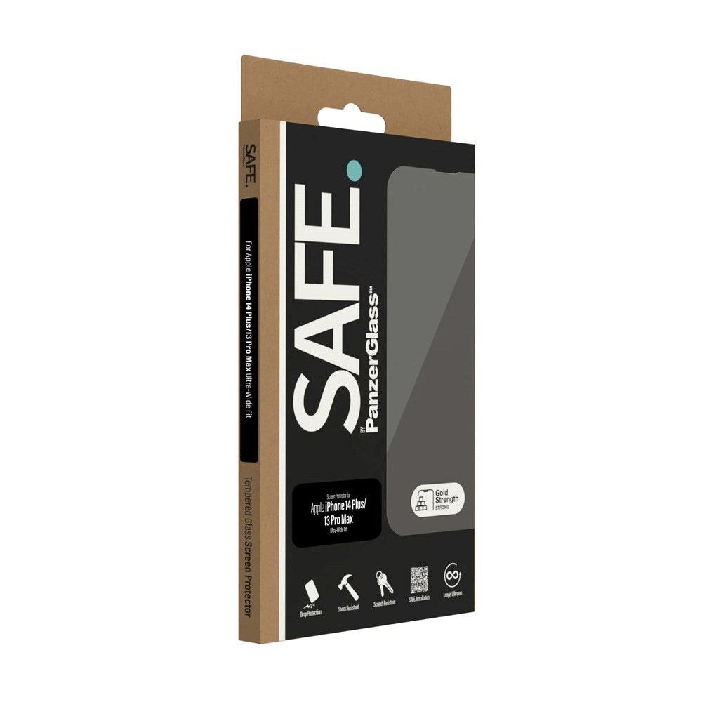 SAFE by PanzerGlass™️ iPhone 14 Plus/13 Pro Max Screen Protector - Ultra Wide Fit - Transparent