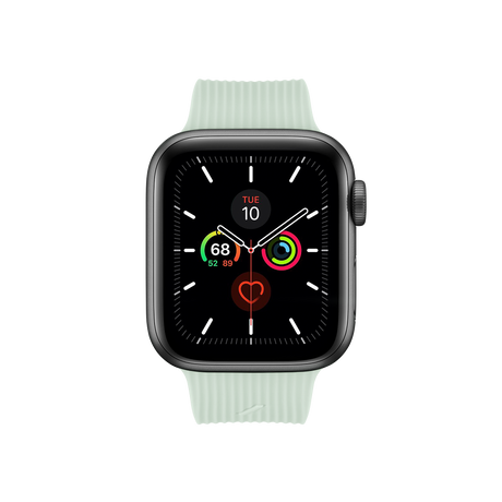 Apple Watch (38/40/SE/41/42mm) Native Union Curve Strap Sage Silicone Strap - Green