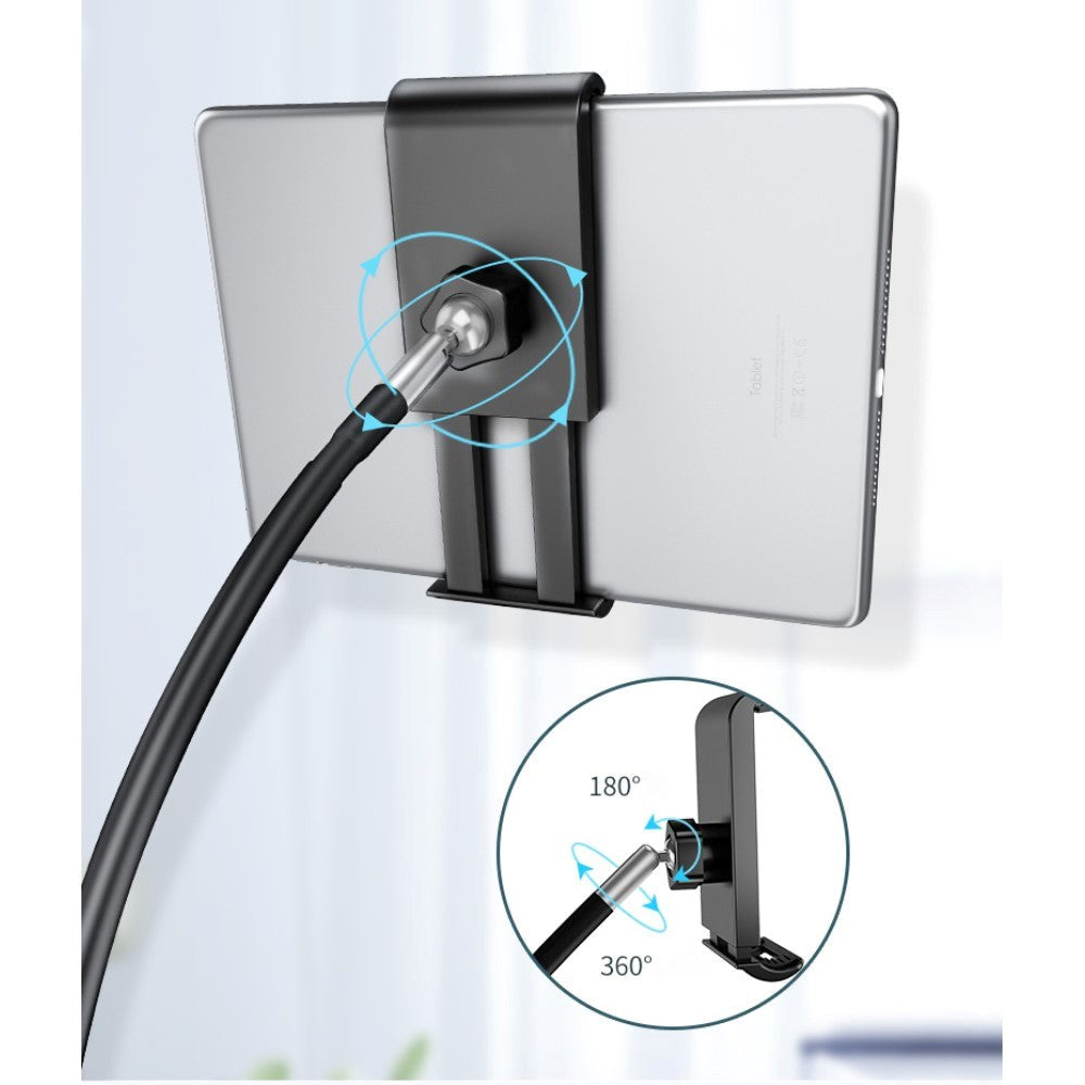 Tablet Floor Stand 360° Flexible - Black