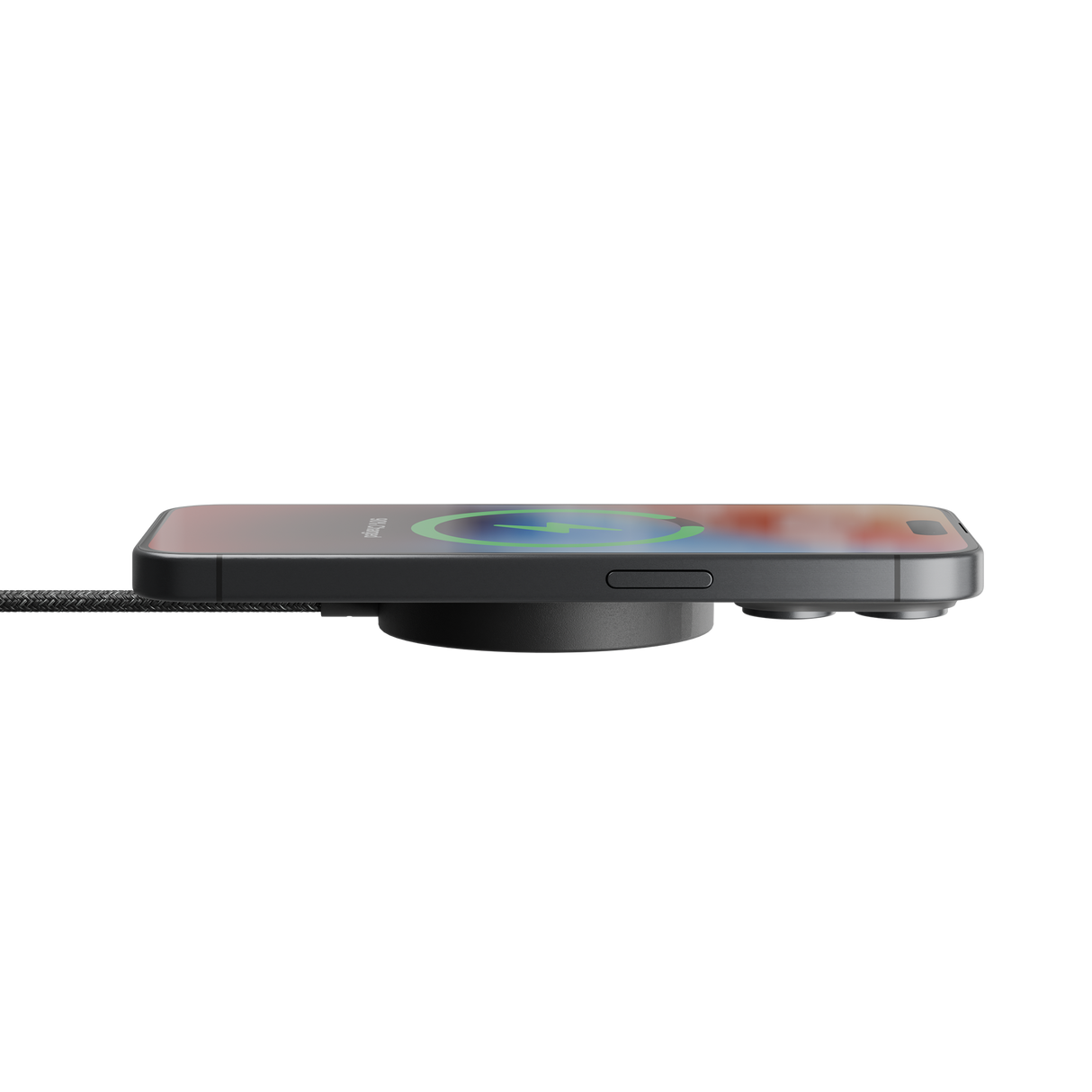 Native Union Snapstand Qi2 Magnetic Wireless Charger with Stand Function - Black