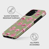 Burga iPhone 15 Pro Tough Fashion Case - Phantasy