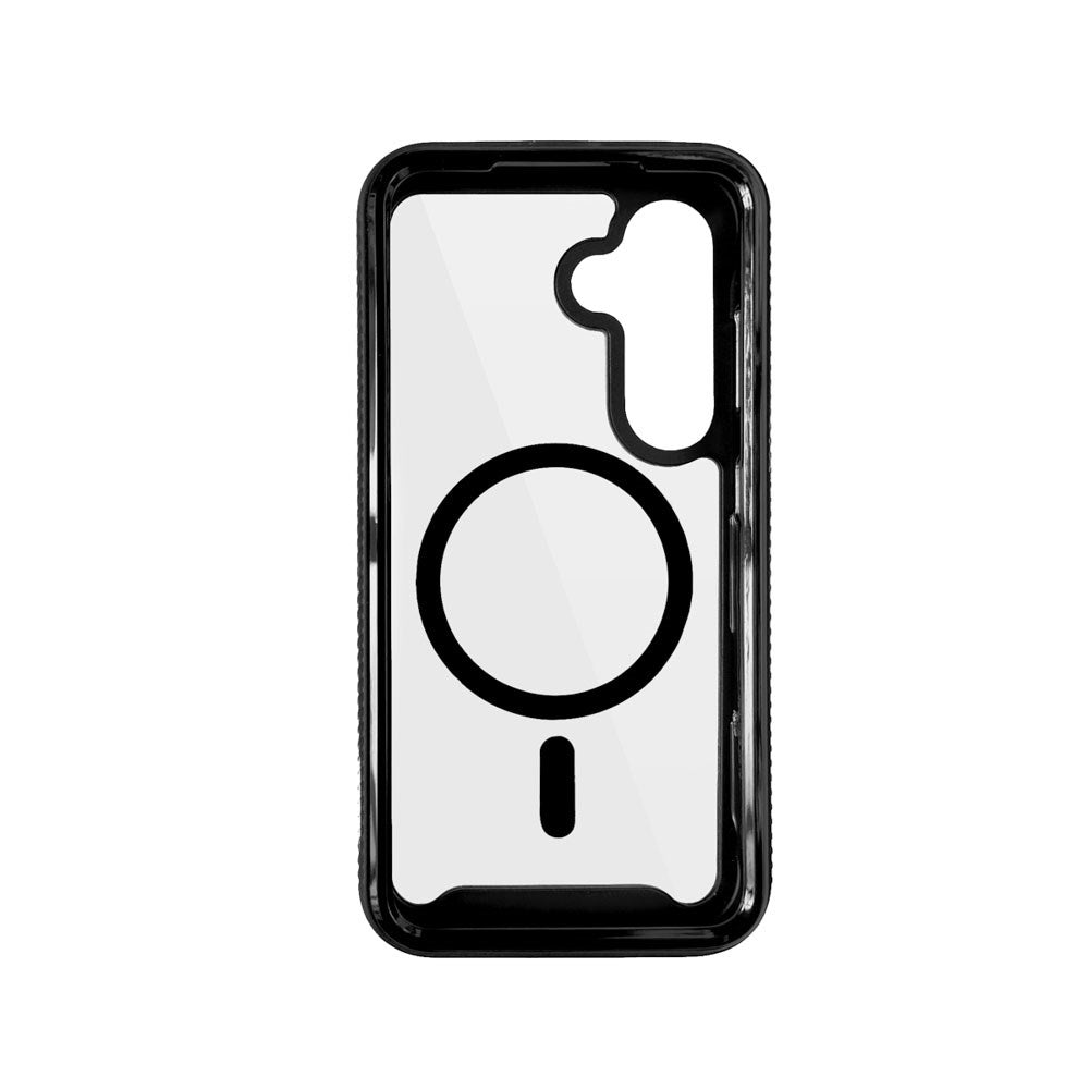 Samsung Galaxy S26+ (Plus) Spello Mag+ Rugged Case - MagSafe Compatible - Transparent / Black