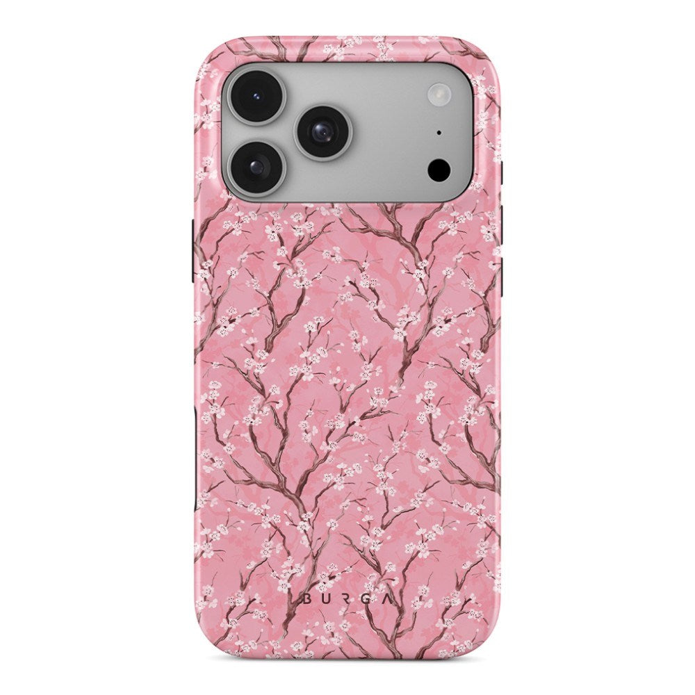 iPhone 18 Pro Max Burga Tough Fashion Case - MagSafe Compatible - Sakura