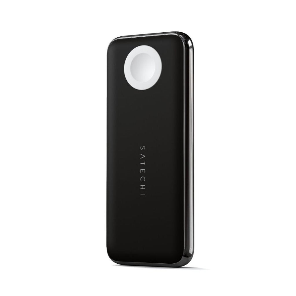 Satechi Quatro Wireless Powerbank PD 18W 10.000mAh w. USB-A & USB-C - Black