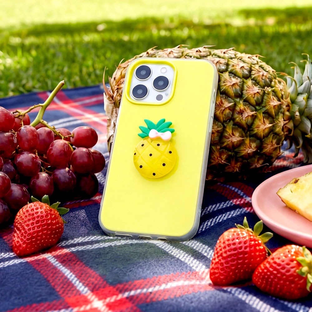 iPhone 14 TFO 3D Fruit Case - Pineapple