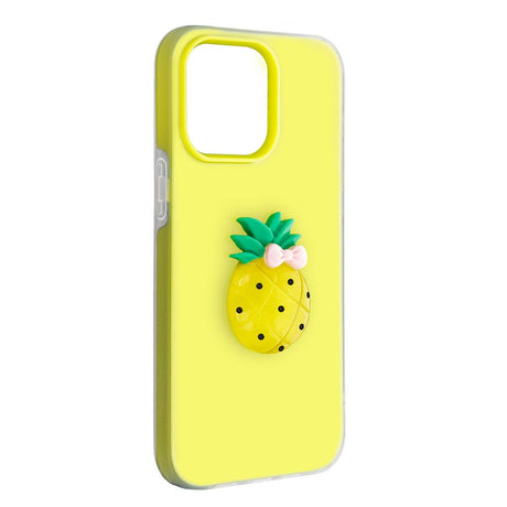 iPhone 13 TFO 3D Fruit Case - Pineapple