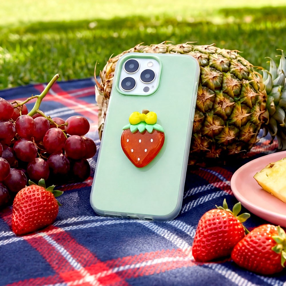 iPhone 17 Pro TFO 3D Fruit Case - Strawberry