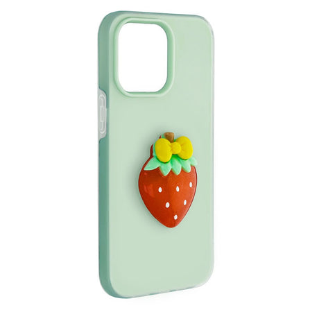 iPhone 14 TFO 3D Fruit Case - Strawberry