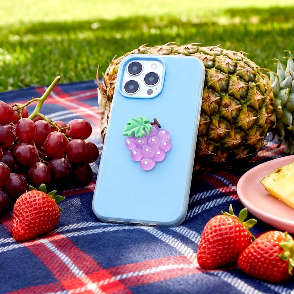 iPhone 13 TFO 3D Fruit Case - Grapes