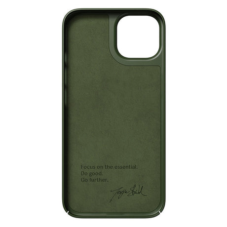 Nudient Thin Case iPhone 14 Case - MagSafe Compatible - Pine Green