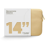 Trunk Neoprene Sleeve for MacBook 14" (31.5 x 22 x 1.5 cm) - Chardonnay