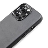 iPhone 13 Pro Trunk Genuine Leather Case - Black