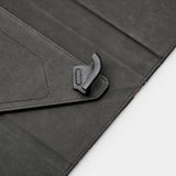 Trunk Universal Flip Case (24.5 x 17.5 x 1 cm) - Black Flower