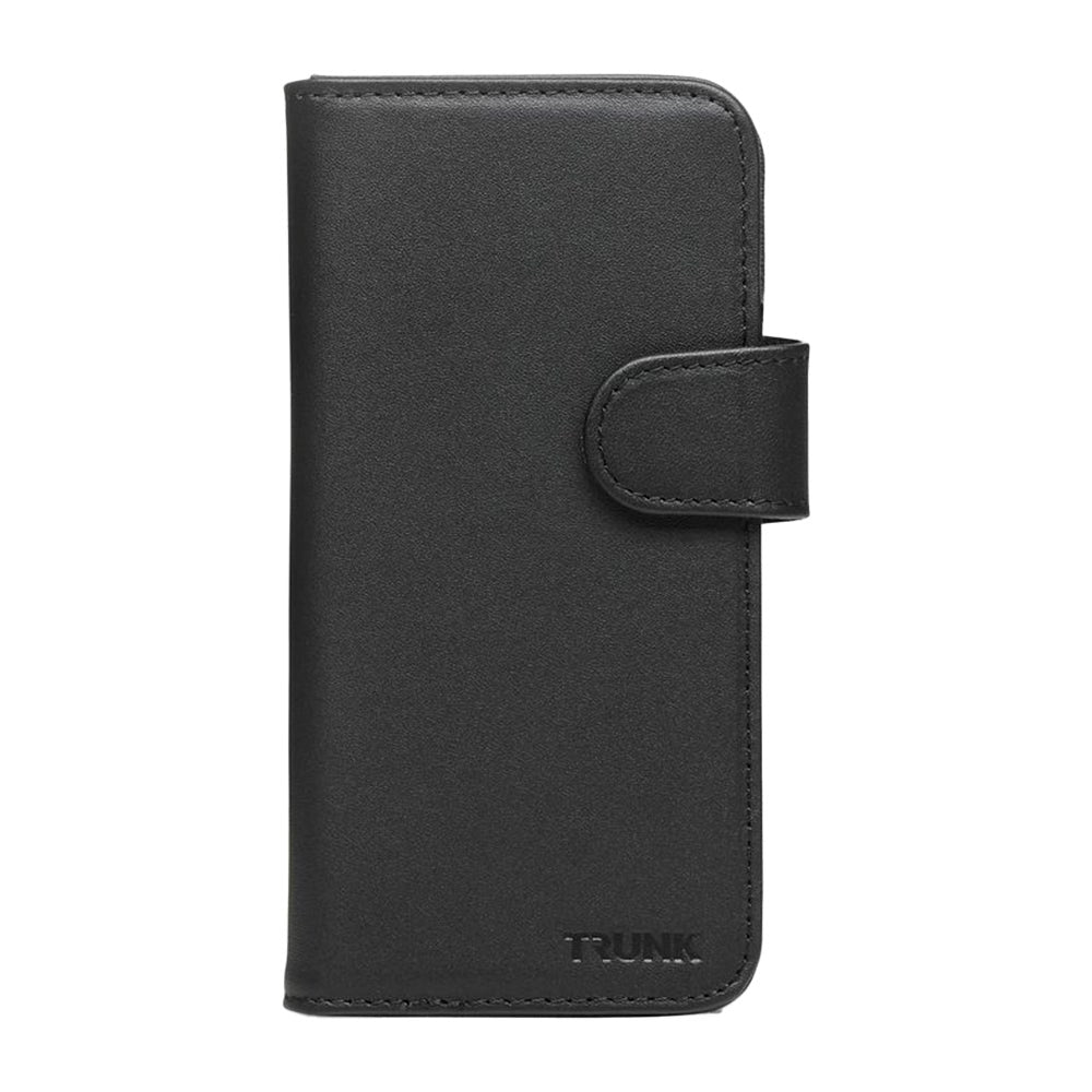 iPhone 13 Trunk 2-i-1 Leather Flip Case w. Wallet - Black