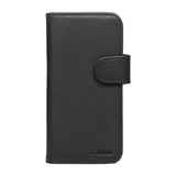 iPhone 13 Mini Trunk 2-i-1 Leather Flip Case w. Wallet - Black