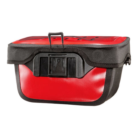 ORTLIEB 5L Ultimate Bicycle Bag Six (24 x 13.5 x 13cm) - Black / Red