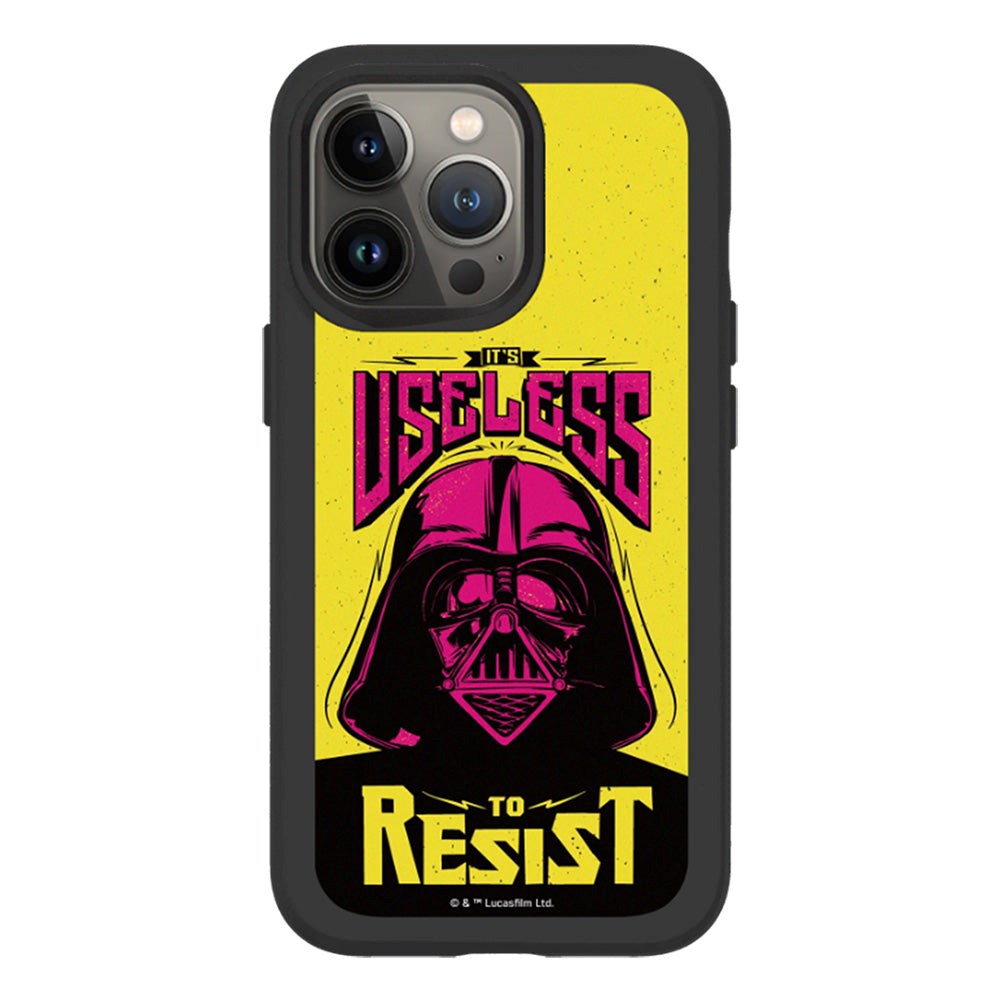 iPhone 13 Pro RhinoShield SolidSuit Drop Proof Case with Star Wars - Darth Vader - Uselss To Resist