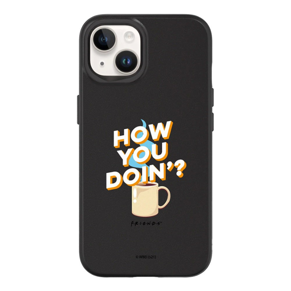 iPhone 14 / 13 RhinoShield SolidSuit Drop Proof Case with Friends - How You Doin'