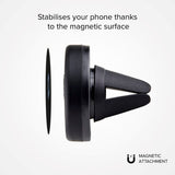 SBS Magnetic Mobile Phone Holder for Car - Black