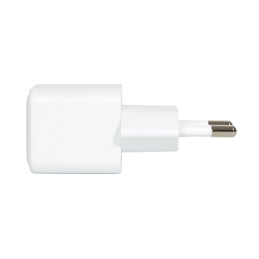 Deltaco PD 20W Mini Wall Charger w. USB-C - White