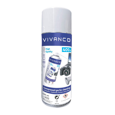 Vivanco Compressed Air Spray for Cleaning - 400 ml.