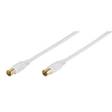 Antenna Cable Coaxial 90DB M-F - 5m White
