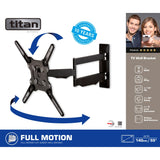 Vivanco TV Wall Mount with Pull-Out - 40 kg / 55" - Black