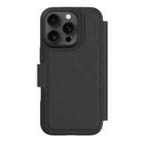 agood company iPhone 16 Pro Max Circular Flip Case with Wallet - Black