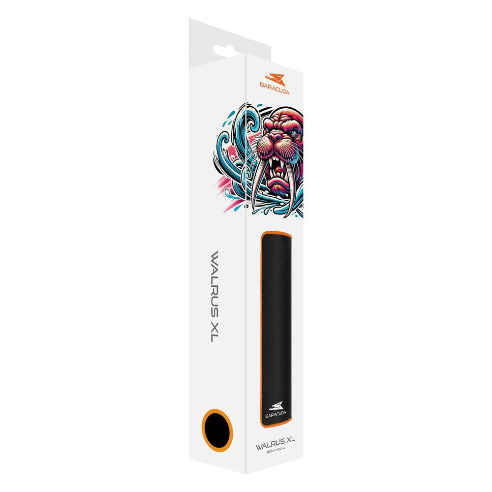 Baracuda WALRUS XL Gaming Mousepad - 800 x 400 mm - Black