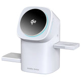 3-in-1 Qi2 Wireless Charger Mobile Origin - Phone, Apple Watch & Earphones - White