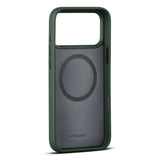 WOOLNUT iPhone 17 Pro Max Full Grain Leather Case - MagSafe Compatible - Green