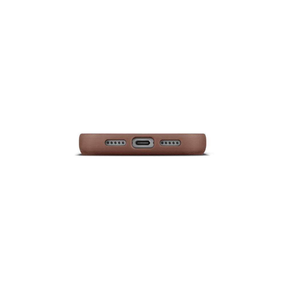 iPhone 18 Pro Max WOOLNUT Genuine Leather Case - MagSafe Compatible - Brown