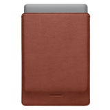 Woolnut Leather Sleeve for MacBook / Laptop 15" (350 x 245mm) - Brown