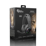 White Shark WOLF On-Ear Gaming Headset - Black