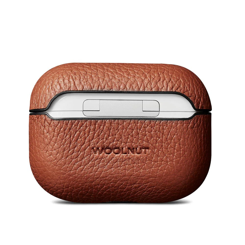 Woolnut AirPods Pro (1. gen.) Genuine Leather Case - Brown